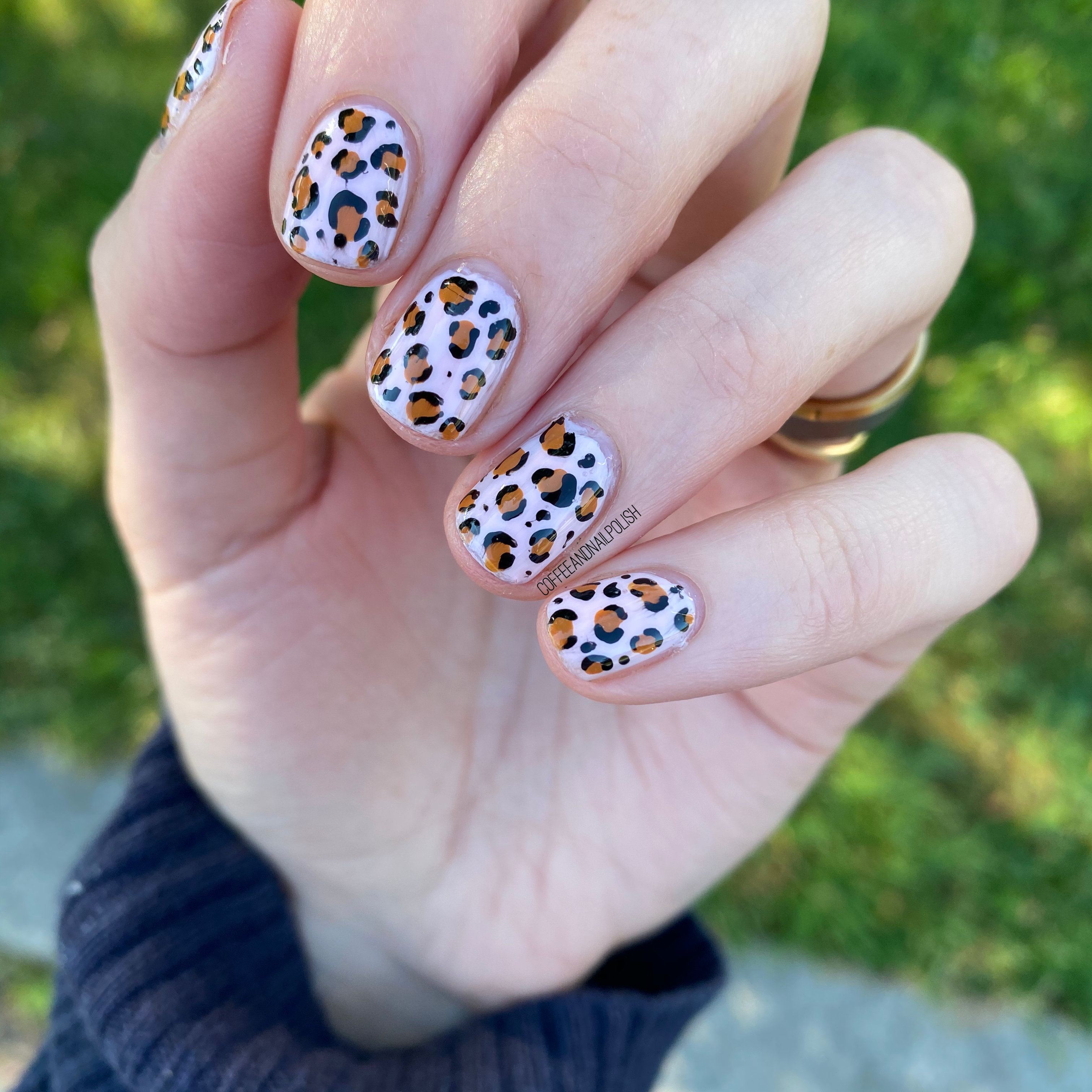 Leopard print nail art | BEAUTY DIY | Now thats Peachy